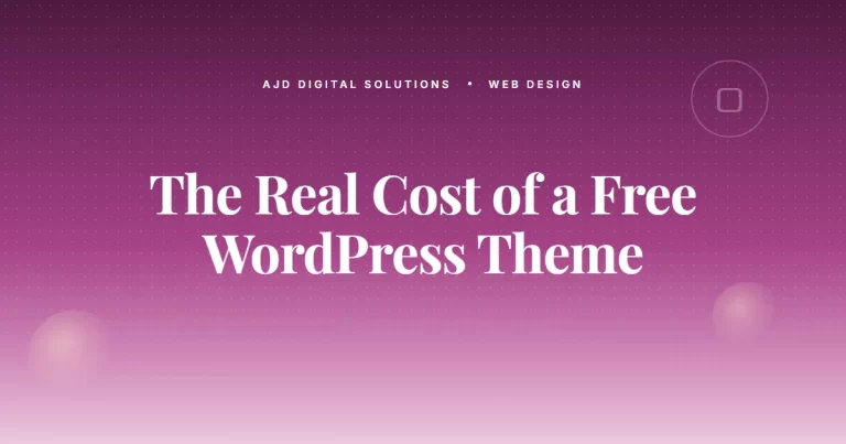 The Real Cost Of A 'Free' WordPress Theme