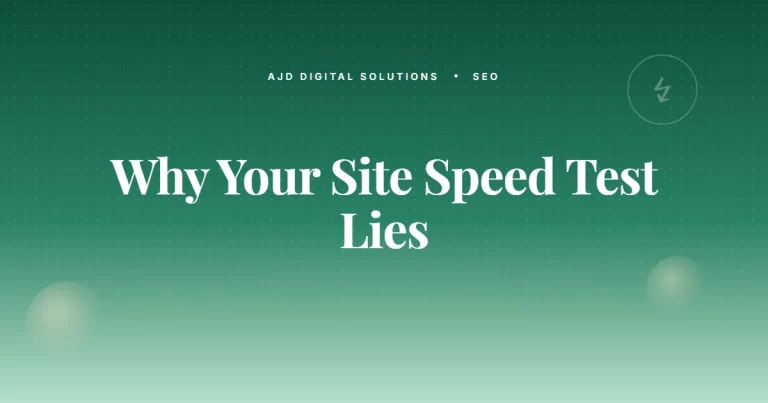 Why Your Site Speed Test Lies (And What To Look At Instead)