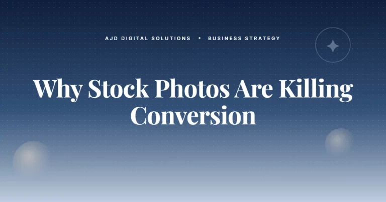 Why Stock Photos Are Killing Your Conversion Rate