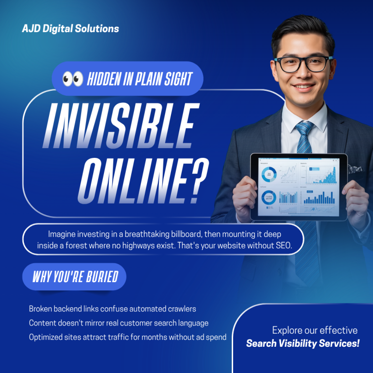 Hidden in Plain Sight, Invisible Online?